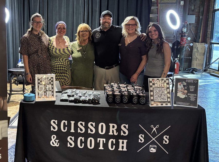 Kevin and the Scissors & Scotch team